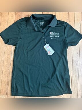 Women’s Polo - Washington University school of medicine Physical Therapy M NWT